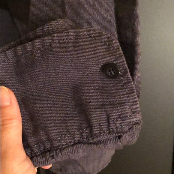 American Rag button down size M with roll sleeves - Picture 4 of 8